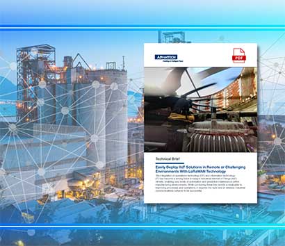 [Technical Brief] LoRaWAN 기술로 어려운 환경에서 손쉽게 IIoT 솔루션 구현 cover